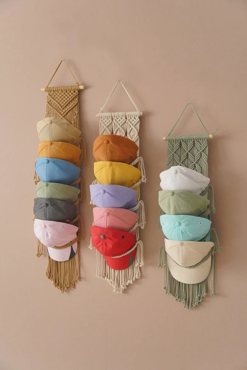 🔥LIMITED TIME OFFER🧢Handwoven Tapestry Baseball Cap Holder