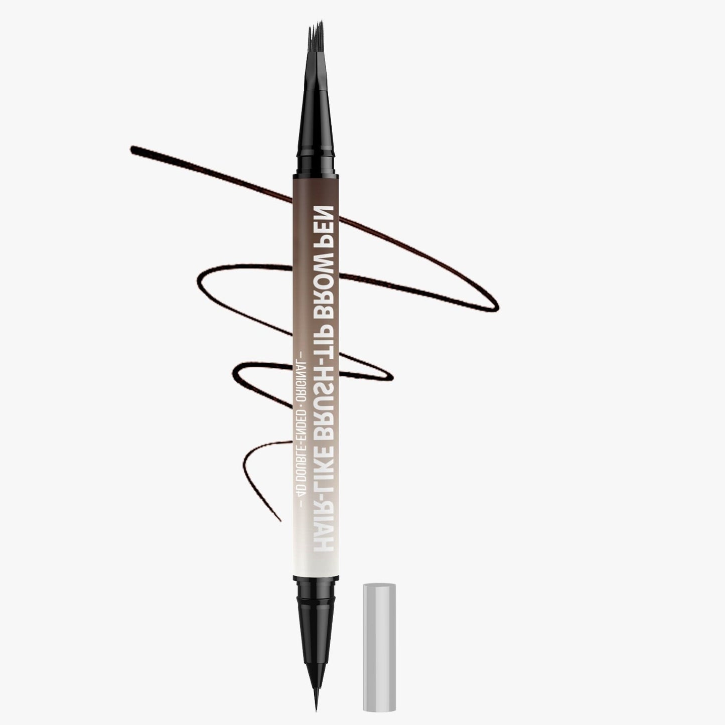 🙉Last Day Buy 1 Get 1 Free🔥2-in-1 Microblading Eyebrow Pen with Free Square Brush