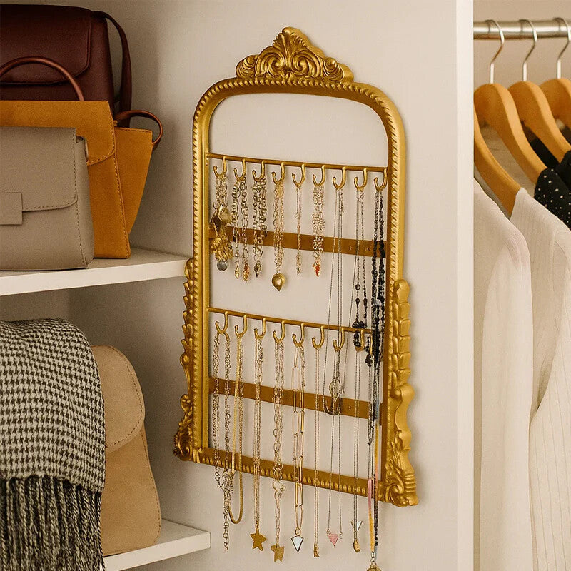 š Gilded Elegance Jewelry Organizer ā Display Your Treasures Like Royalty