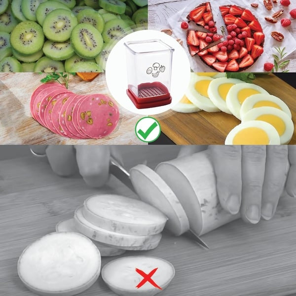 🍓 Last Day Clearance✨Cup Slicer-Fruit & Vegetable Fast Cutting Slicer