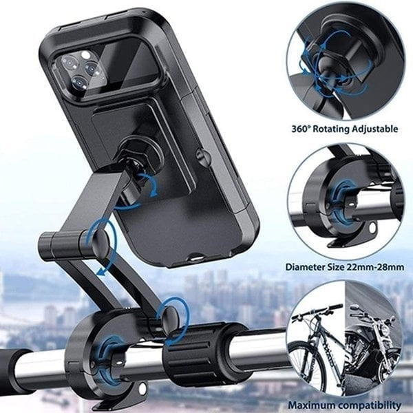 š„Waterproof Bicycle & Motorcycle Phone Holder
