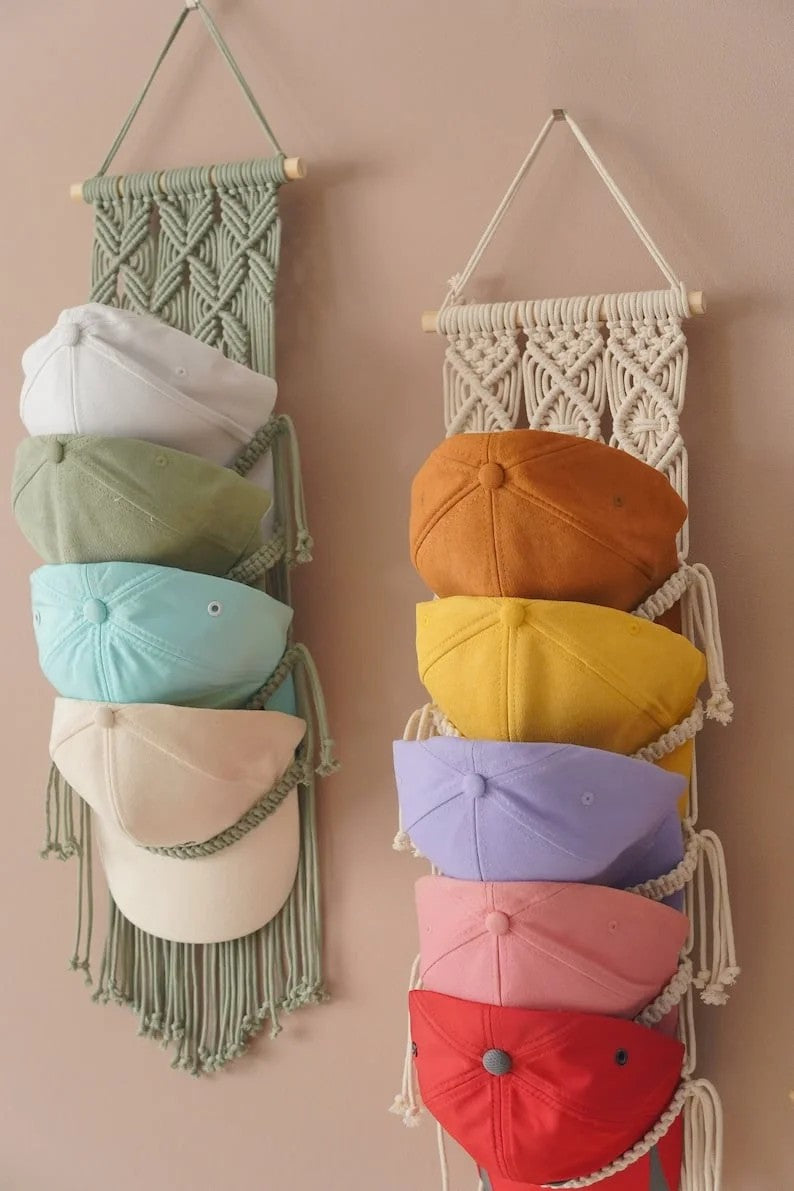 🔥LIMITED TIME OFFER🧢Handwoven Tapestry Baseball Cap Holder