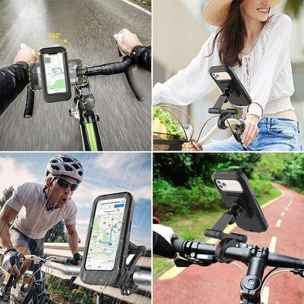 š„Waterproof Bicycle & Motorcycle Phone Holder