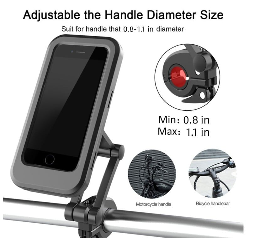 š„Waterproof Bicycle & Motorcycle Phone Holder
