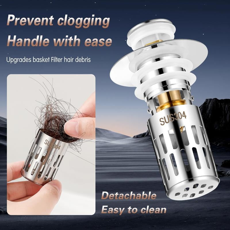 šAutumn Sale 49% OFF - Universal Stainless Steel Drain Strainer (BUY 2 GET 1 FREE)