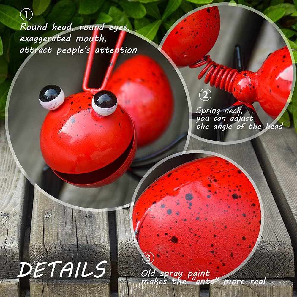 🔥Autumn Offers🐜Creative Metal Ant Design Garden Decoration