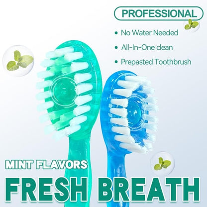 🔥HOT SALE🎁5 in 1 Mini Toothbrush & Floss & Tongue Scraper & Toothpick Set