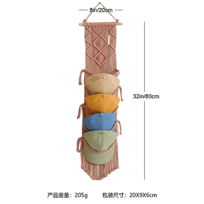 🔥LIMITED TIME OFFER🧢Handwoven Tapestry Baseball Cap Holder