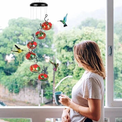New Charming Wind Chimes, Hummingbird feeders Garden Decor