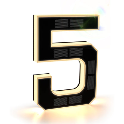 Solar Lighted House Numbers