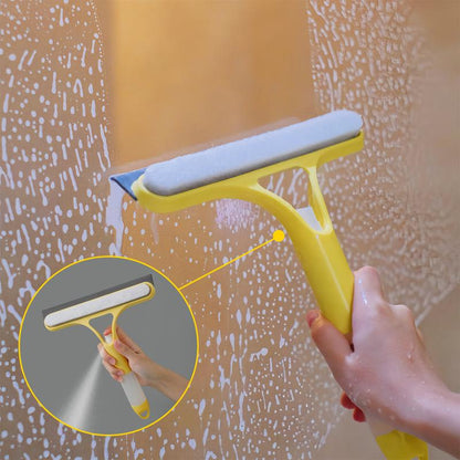 💦 3-in-1 Window Cleaner – Spray, Wipe & Squeegee in One Tool