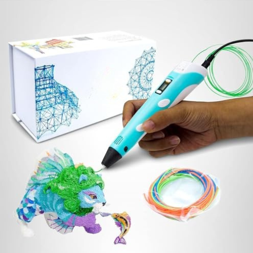Pencil-Shaped 3D Printing Pen – The Ultimate Creative Gift for Kids This Christmas!