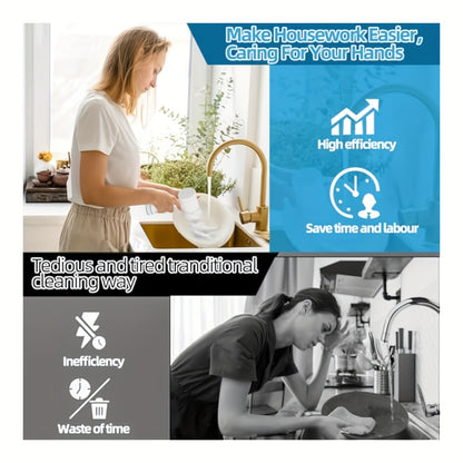 🧼 Power Spin Brush – Easy Cleaning for Bathroom, Kitchen & More