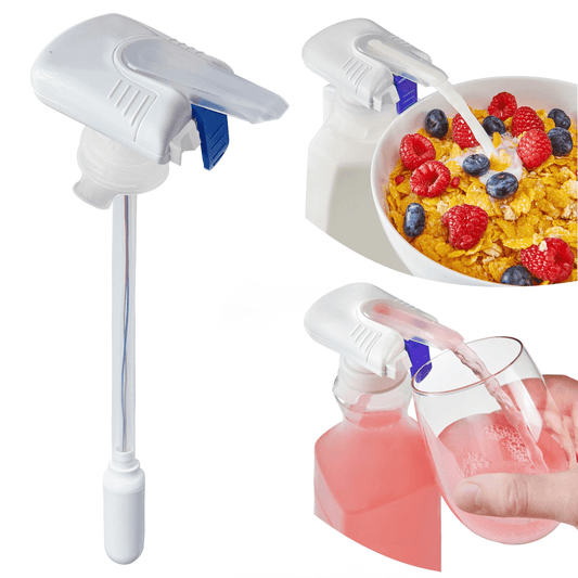 🧃Automatic Drink Dispenser - Hands-Free Beverage Dispenser for Fridge - Perfect for Milk, Juice - Gifts for Women & Men
