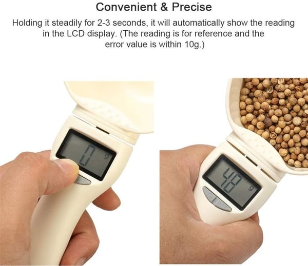 🥄New Food Measuring Scoop Scale