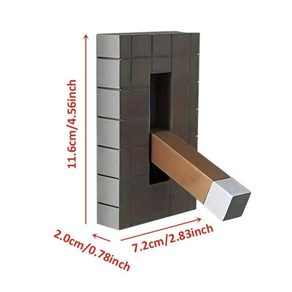 🔥 Minecraft Torch Light Switch Cover – 3D Gaming Wall Decor for Bedroom & Kids Room