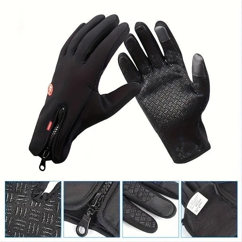 ❄️ Outdoor Winter Gloves — Touchscreen-Compatible, Windproof, Waterproof Full-Finger Gloves for Sports, Travel, and Everyday Use