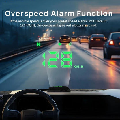 🚗 Head up Display Car GPS Digital Speedometer