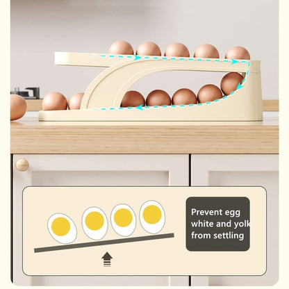 🥚Almost Sold Out💥New Automatic Roll-Down Double-layer Egg Dispenser