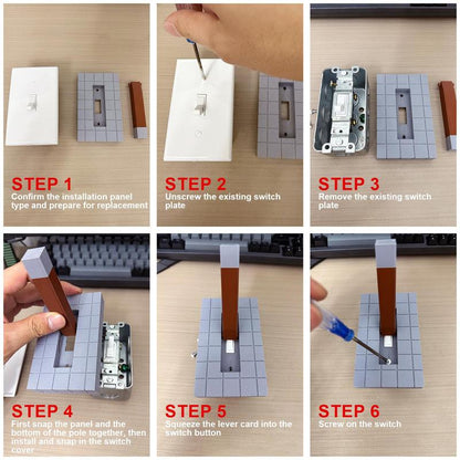 🔥 Minecraft Torch Light Switch Cover – 3D Gaming Wall Decor for Bedroom & Kids Room