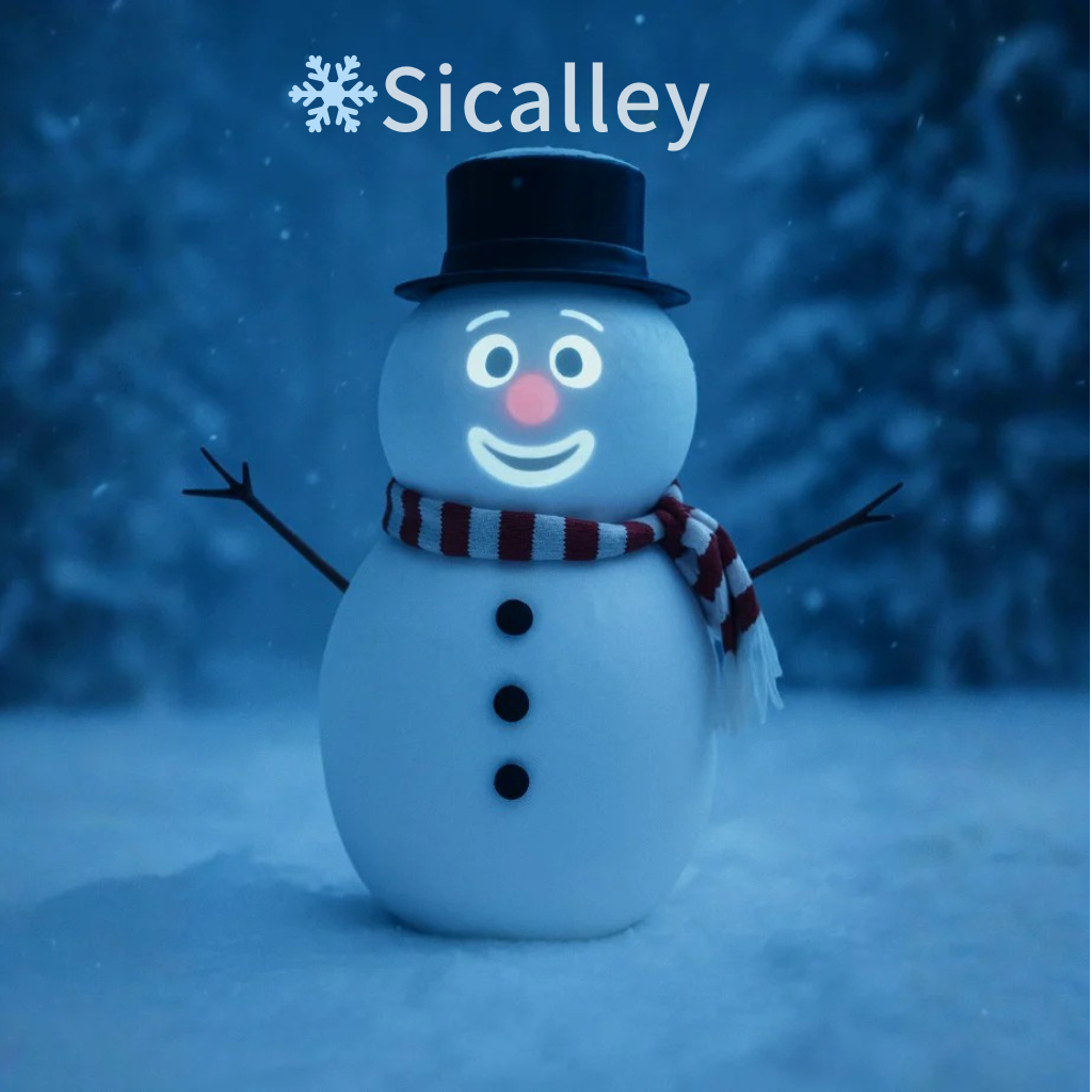 ⛄️ Sicalley™ Holiday Talkies – Interactive Christmas Figures