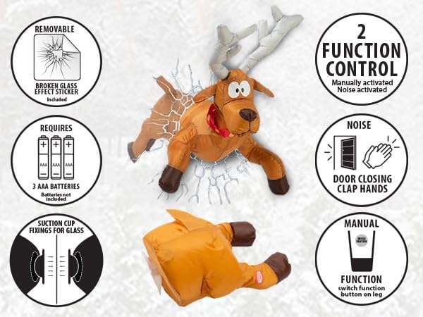 🎅Christmas Sale-Crashing Reindeer & Santa Set