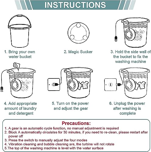 🌀 Portable Mini Ultrasonic Cleaner — For Home/Travel/Dorm/RV/Apartment Use