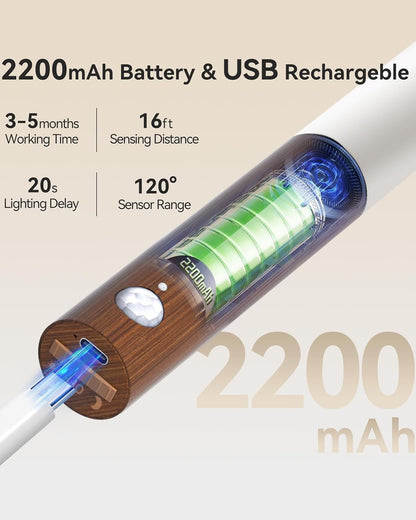 LED Magnetic USB Light With Motion Sensor