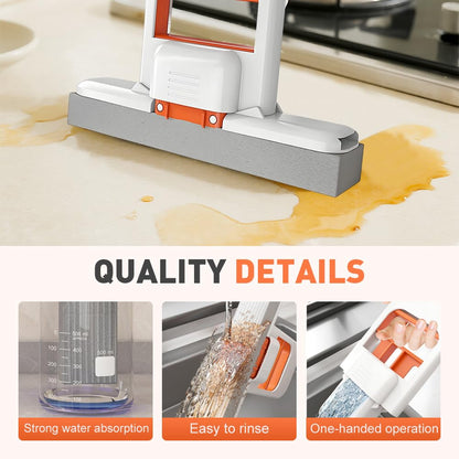 ✨2025 Mini Foldable Mop – Small But Powerful!