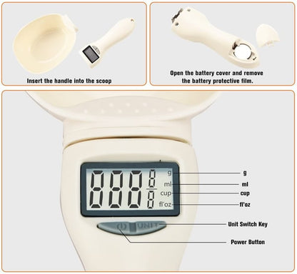 🥄New Food Measuring Scoop Scale