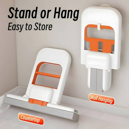 🔥2025 New Mini Foldable Desktop Mop - Durable Hands-Free Lazy Mop