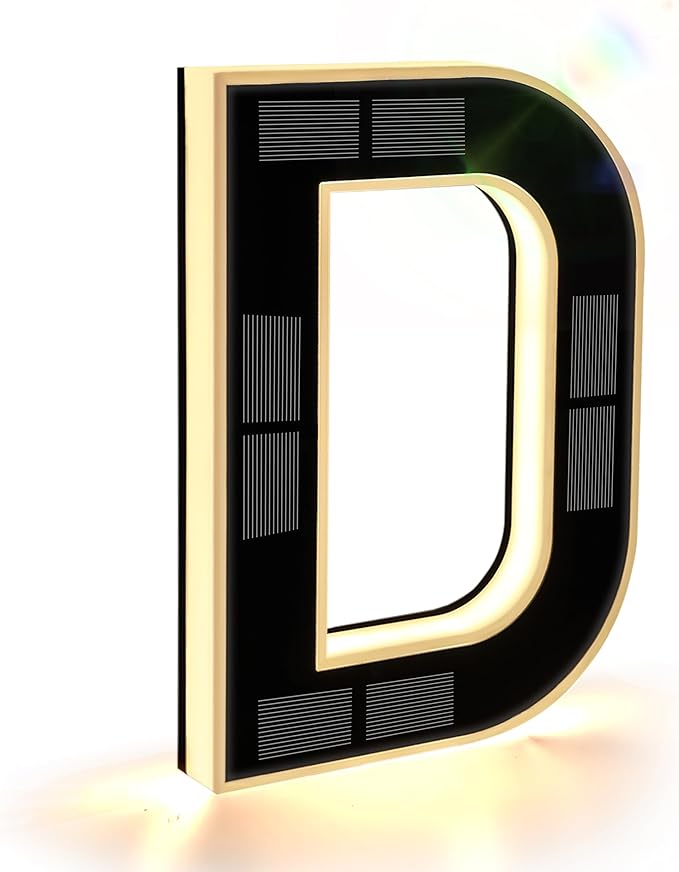 Solar Lighted House Numbers