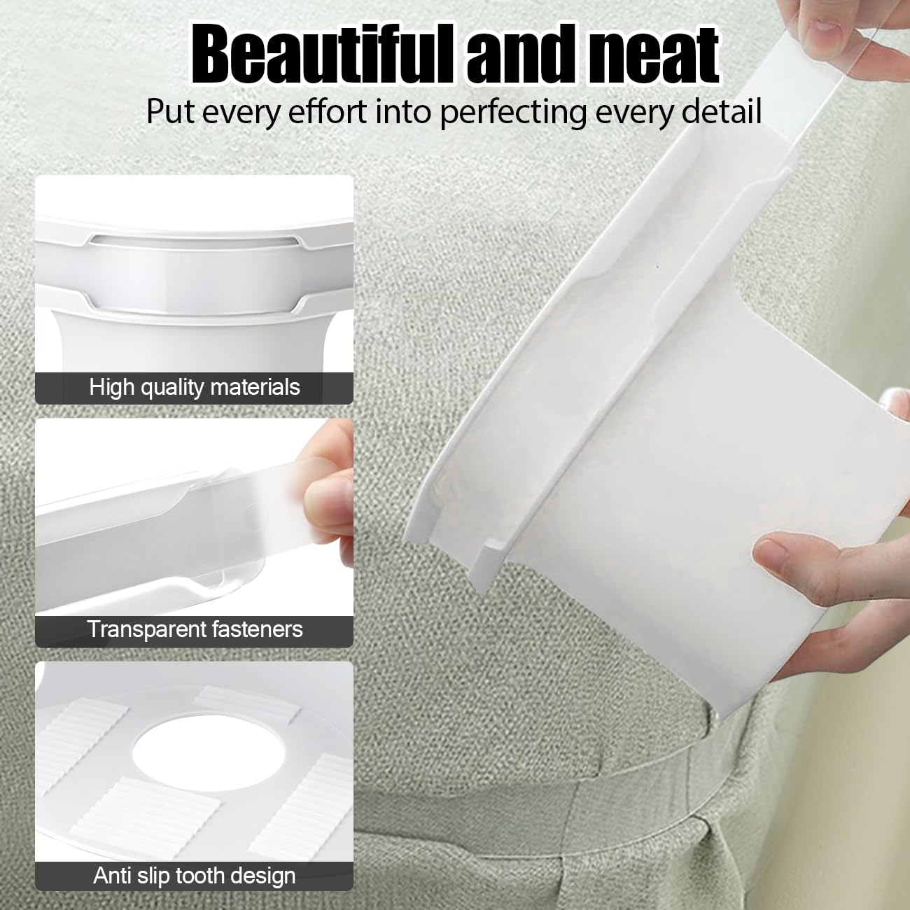 Bed Sheet Grippers 4 PCS Non-slip Sheet Holders