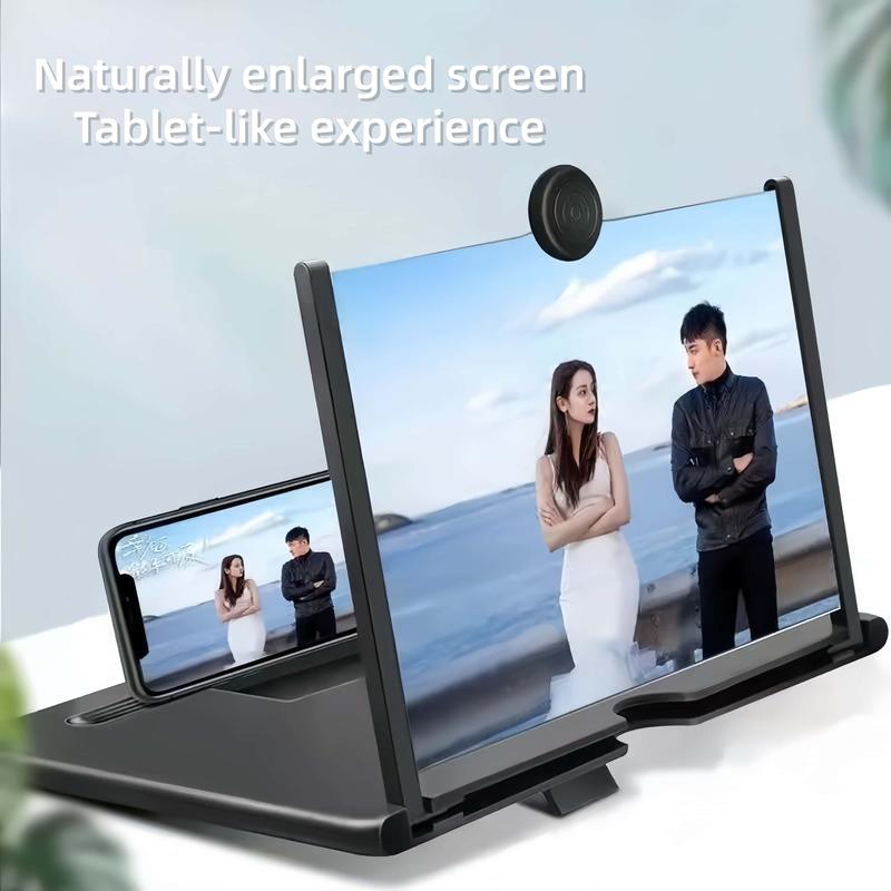 Mobile Phone Magnifier - Ultra-HD Screen Magnifier for Easy TV Viewing Orientation for Landscapes Use Eye Protection Full-Screen Mobile Phone Magnification
