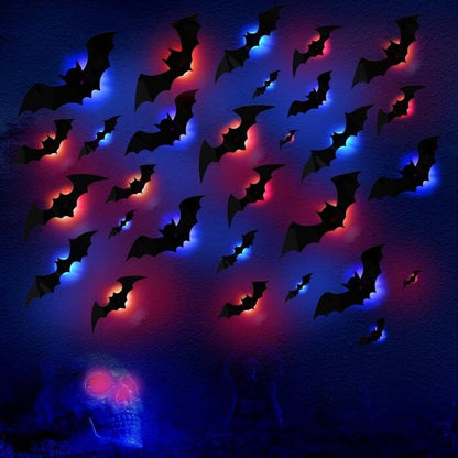 😈Halloween Promotion😈3D Bat Design LED Decoration