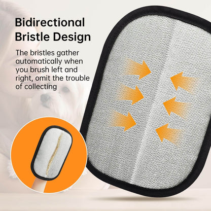 🐾Pet Hair Removal Gloves Brush, Reusable Cat Dog Electrostatic Hair Remover Grooming Glove Tool