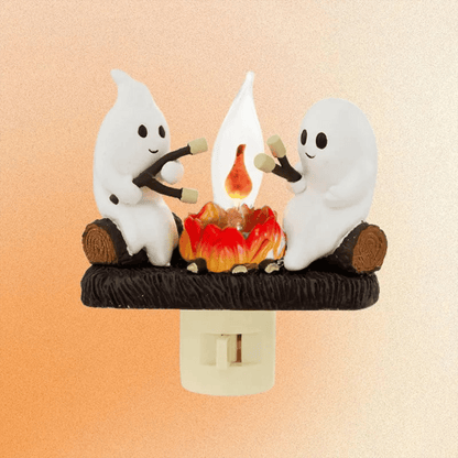👻Halloween Promotion👻2025 Ghost Campfire Flickering Nightlight
