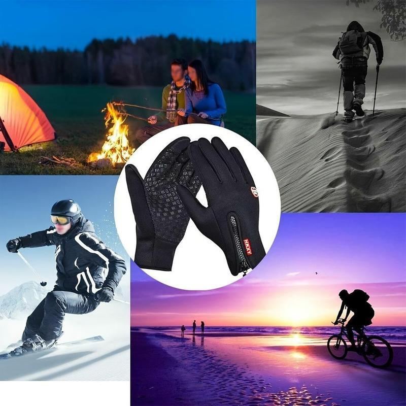 ❄️ Outdoor Winter Gloves — Touchscreen-Compatible, Windproof, Waterproof Full-Finger Gloves for Sports, Travel, and Everyday Use