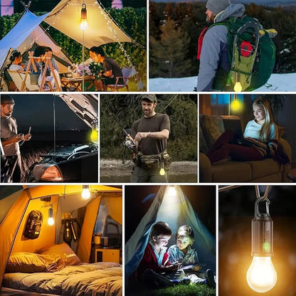 💡Solar LED Camping Lantern with Hook