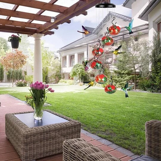 New Charming Wind Chimes, Hummingbird feeders Garden Decor
