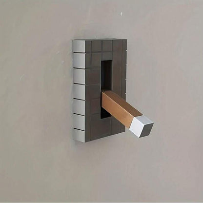 🔥 Minecraft Torch Light Switch Cover – 3D Gaming Wall Decor for Bedroom & Kids Room