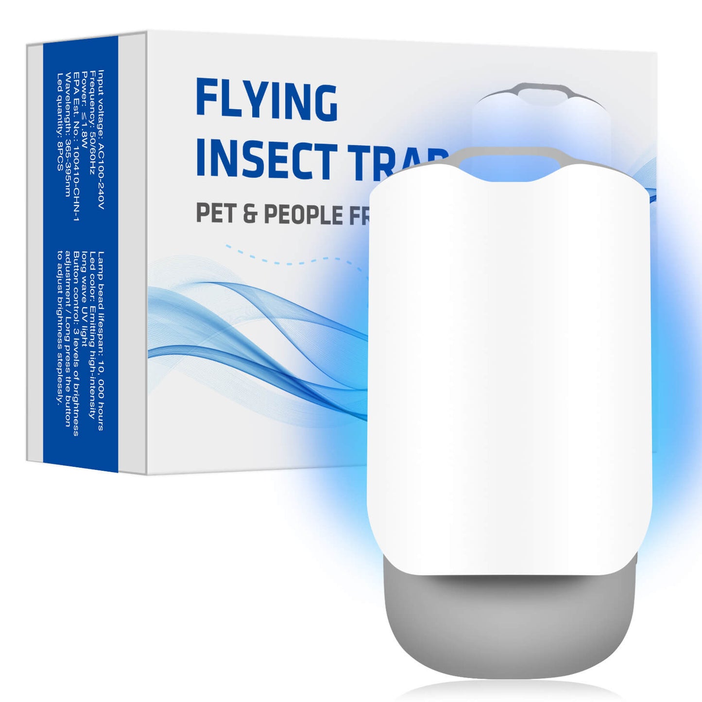 🦟Electric Fly Trap Mosquito Killer - Household Flying Insect Catcher with Purple Light