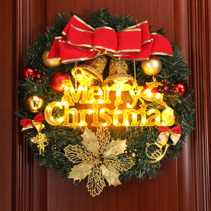 🎅 Merry Christmas 3D Letter Lights – Battery Powered Wall & Tree Decoration