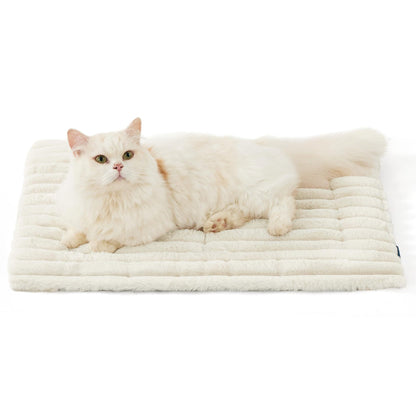 sicalley Self Warming Pet Bed, Small Self Heating pet Crate Pad, Thermal Extra Warm Mat Indoor & Outdoor, Non-Slip & Washable