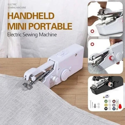 🔥HOT SALE 🎁 - 🔥Handheld Mini Electric Sewing Machine