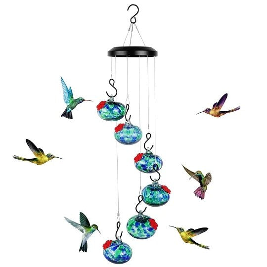 New Charming Wind Chimes, Hummingbird feeders Garden Decor