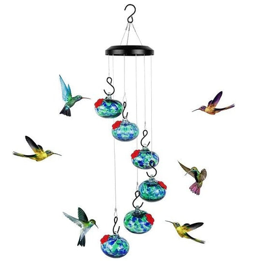 New Charming Wind Chimes, Hummingbird feeders Garden Decor