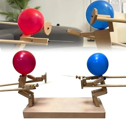 🔥HOT SALE 🔥Handmade Wooden Fencing Puppet