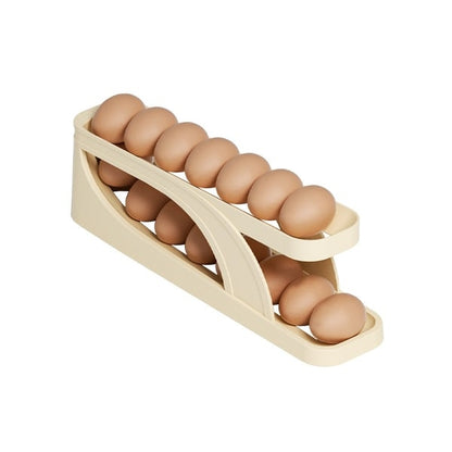 🥚Almost Sold Out💥New Automatic Roll-Down Double-layer Egg Dispenser